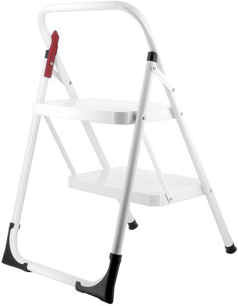 Драбина Rolser Taburete M/10 UNE 2 щаблі Blanco (MET003-1024) 931176 фото