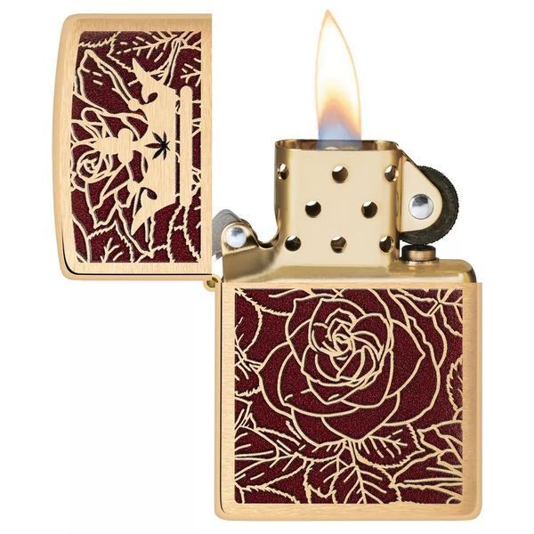 Запальничка Zippo Queen Of Bud Passionate Rose and Crown Design 47108 77890022 фото