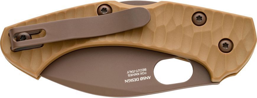 Нож Fox Zero 2.0 Desert Warrior Coyote Tan FX-311 CT 17530662 фото