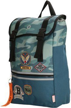 Рюкзак Beagles Originals AIRFORCE/Blue Camouflage дитячий з відділ. для iPad (27x38x13см) D17789983 89408 фото