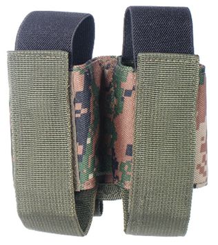 Подсумок Leapers UTG MOLLE 40 мм двойной Woodland Digital 23700974 фото