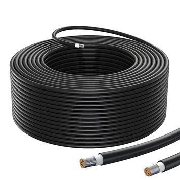 Одескабель H1Z2Z2-K 1*6 black (бухта 500 метрів) Кабель 99-00020344 фото