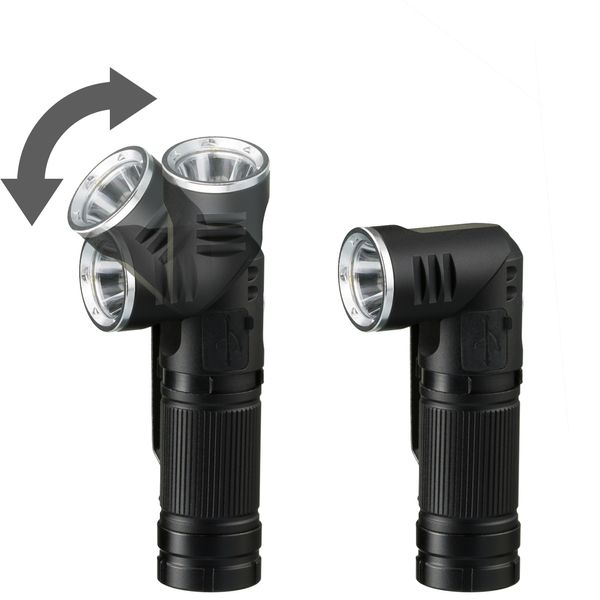 Ліхтар налобний National Geographic Iluminos Led Flashlight head mount 450 lm (9082500) 930140 фото