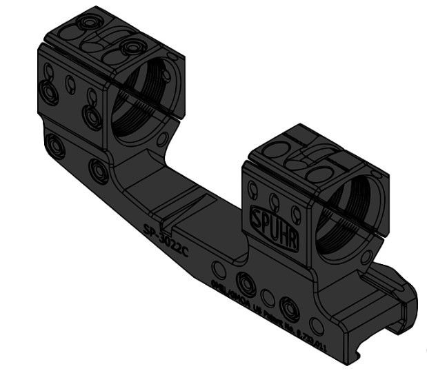 Моноблок Spuhr SP-3022C с выносом 30 мм High Picatinny 37280094 фото
