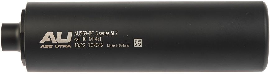 Саундмодератор Ase Utra SL7 CeraKote .30 (калібр 270 Win; 7mm Rem Mag; 308 Win; 30-06; 300 Win Mag) Різьба - M14x1 AU568BC 36740136 фото