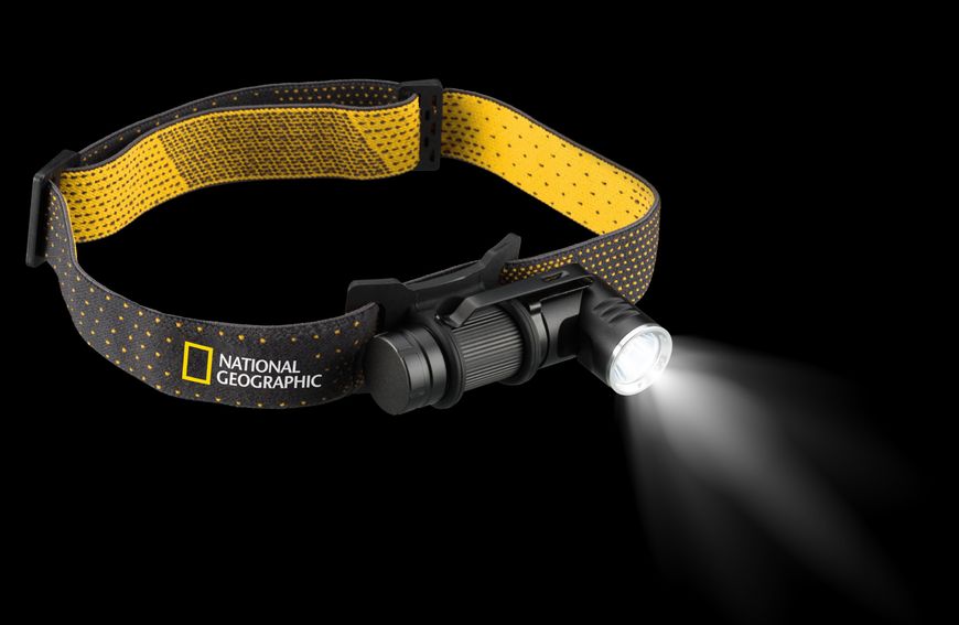 Ліхтар налобний National Geographic Iluminos Led Flashlight head mount 450 lm (9082500) 930140 фото