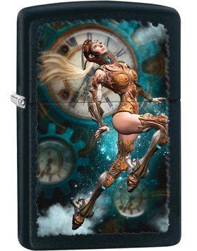 Запальничка Zippo Steampunk Aviator Girl Jumping 28670 V77553861 фото