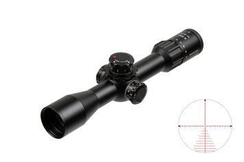 Прицел оптический Kahles K328i DLR CCW 3,5-28x50 (36 мм) IR Skmr4+ w-left FFP 10704 5003680 фото