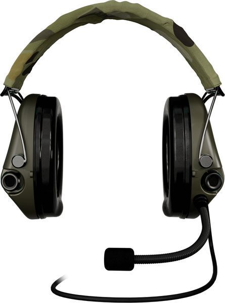 Активні навушники Sordin Supreme MIL CC, Гарнітура (Верхній тримач) Green 75332-06-S 5010024 фото