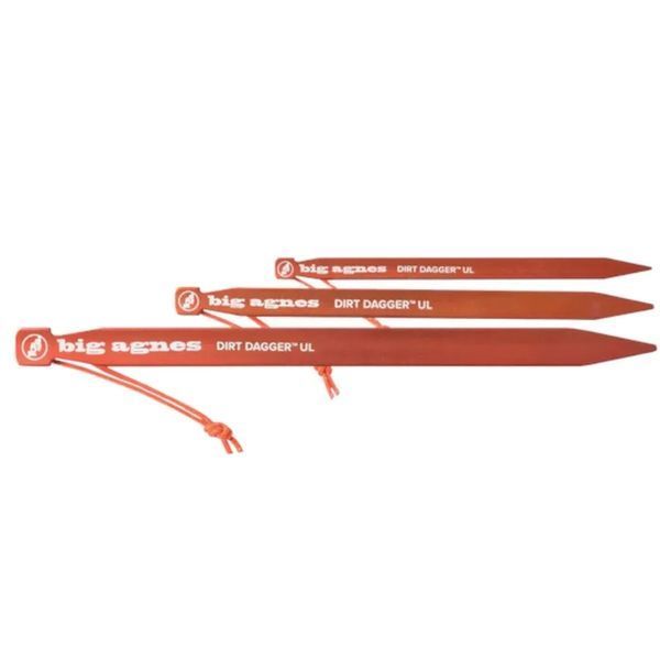 Набір кілків Big Agnes Dirt Dagger UL 6.75&rdquo; Tent Stakes (6 шт.) 021.0343 фото