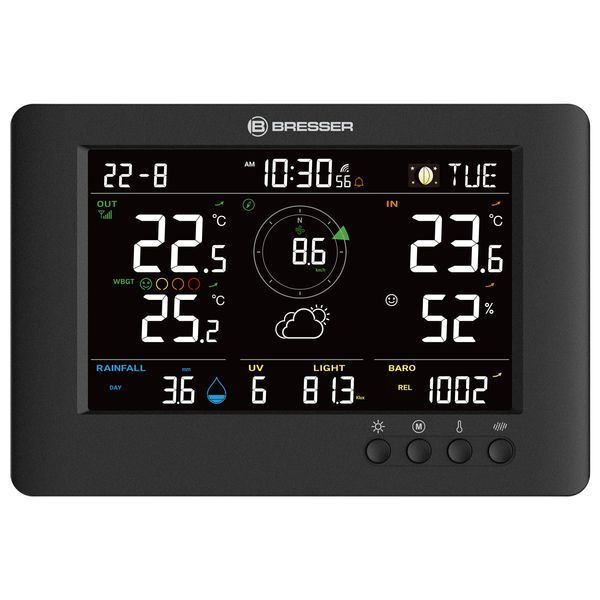 Метеостанція Bresser 8-in-1 ClearViewTB (11524) 932387 фото
