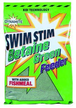 см,есь для фидерной ловли Dynamite Baits Swim Stim Feeder Mix - Betaine Green 1,8 кг - DY1590 Y33441592 фото
