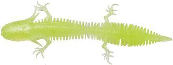 Силикон Savage Gear Ned Salamander 75mm 3.0g Clear Chartreuse (5 шт/уп) 18542150 фото