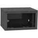 IPCOM CH-6U 600x350 скло RAL9005 Шафа серверна 99-00024625 фото 1