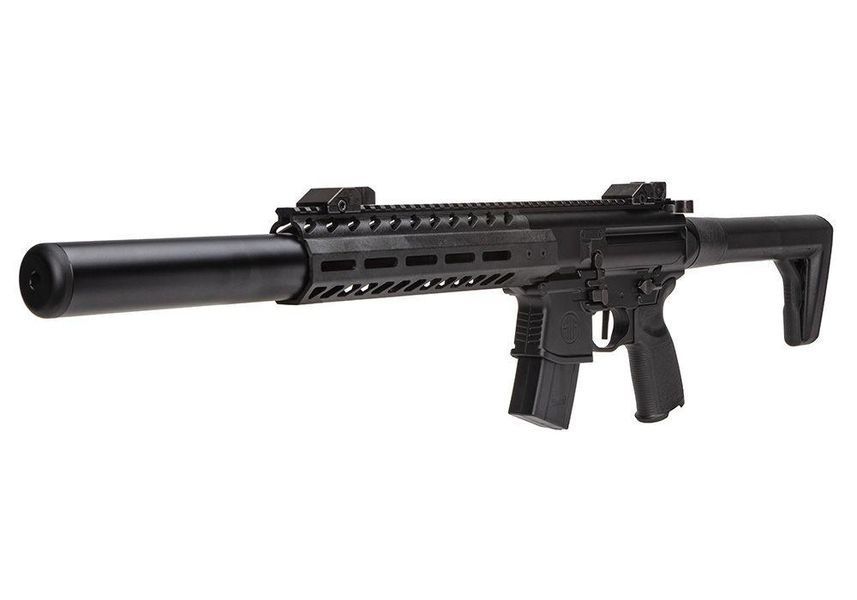 Гвинтівка Пневматична SIG SAUER MCX GEN II калібр &mdash; 4,5 мм. Чорна 1003844 фото