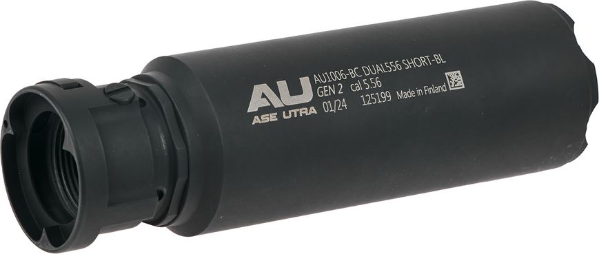 Саундмодератор Ase Utra DUAL556 Short-BL Gen 2 Black, калібр 223 Rem Різьба - BoreLock 36740423 фото