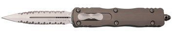 Ніж Microtech Dirac Delta Stonewash Double Serrated 227-D12NC 14090896 фото