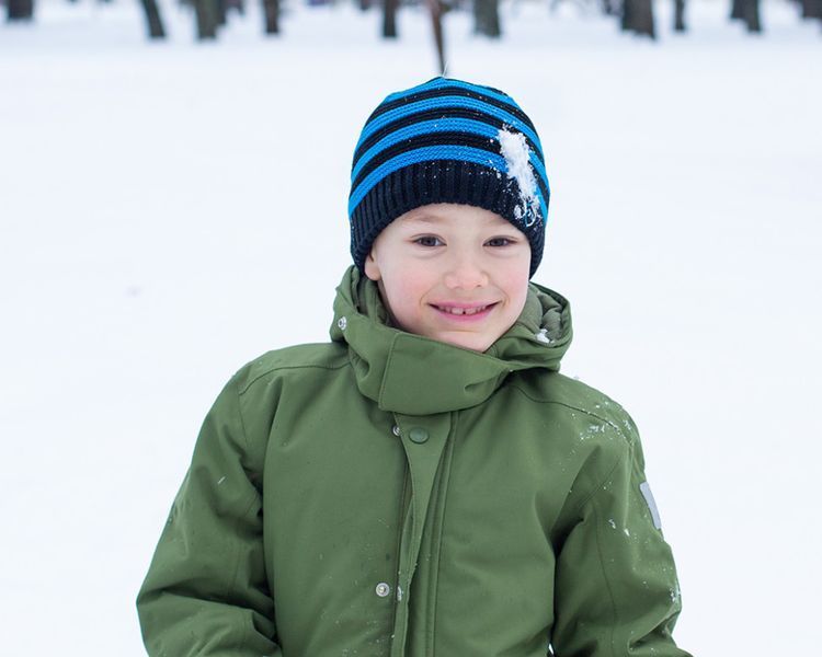 Шапка водонепроницаемая детская Dexshell Children Beanie, голубая 77397 фото