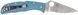 Ніж Spyderco Endela Blue K390 Cеррейтор C243FSK390 871537 фото 2