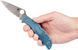 Ніж Spyderco Endela Blue K390 Cеррейтор C243FSK390 871537 фото 5