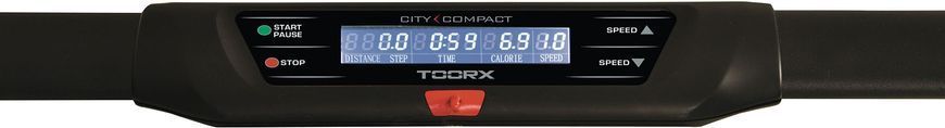Бігова доріжка Toorx Treadmill City Compact Pearl White (CITY-COMPACT-W) 929883 фото