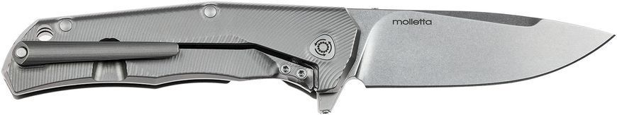 Ніж Lionsteel T.R.E. Titan Grey Сірий GY TRE GY 392126 фото
