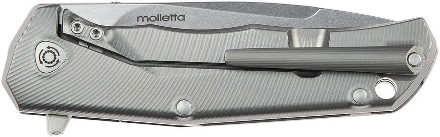 Ніж Lionsteel T.R.E. Titan Grey Сірий GY TRE GY 392126 фото