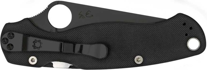 Ніж Spyderco ParaMilitary 2 Black Blade CPM-S45VN C81GPBK2 870153 фото