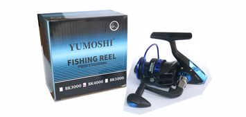 Катушка YUMOSHI BK4000 13 подшипников BLUE\black 5.5:1 (YUM-BK4000) Y33441147 фото