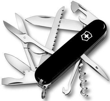 Швейцарский нож Victorinox 1.3713.3 Huntsman черный 612940 фото