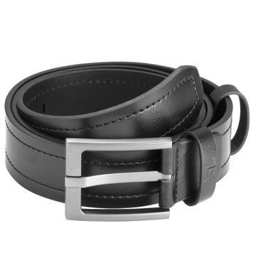 Ремень мужской кожаный Semi Line Black (P8236-0 XL) DAS303145 фото