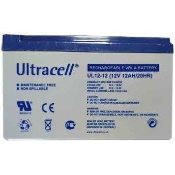 Ultracell UCG 12-12 AGM 12V 12 Ah Акумуляторна батарея 99-00021326 фото