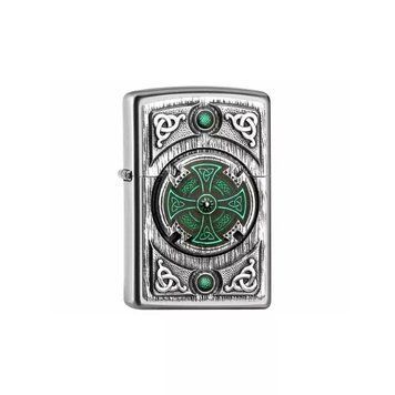 Запальничка Zippo Celtic Green Cross Emblem 2005167 V77553973 фото
