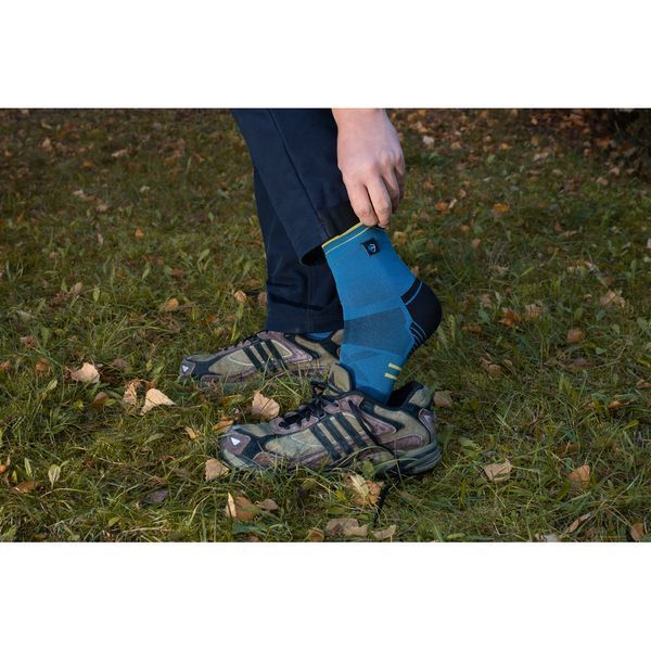 Шкарпетки водонепроникні Dexshell Running Lite 2.0 Socks, Темно-блакитні, розмір L (43-46) DS20610MLB2.0-L 999990740 фото