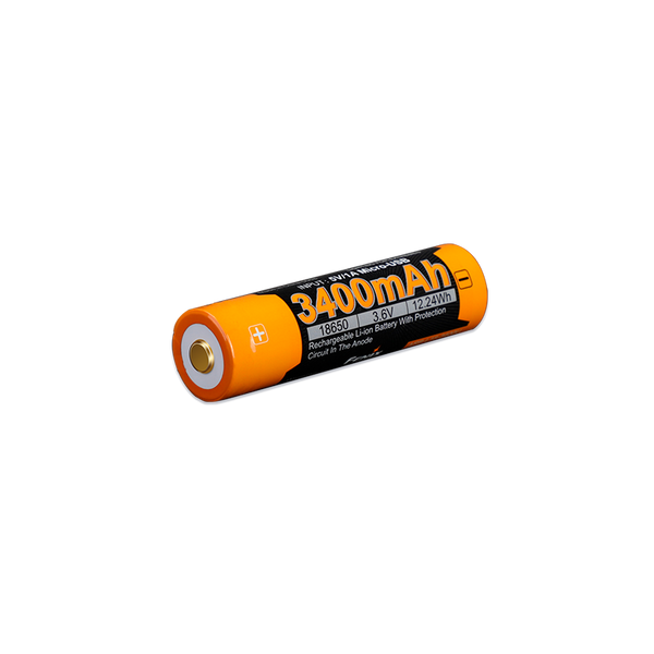 Акумулятор 18650 Fenix (3400 mAh) micro usb зарядка 94950 фото