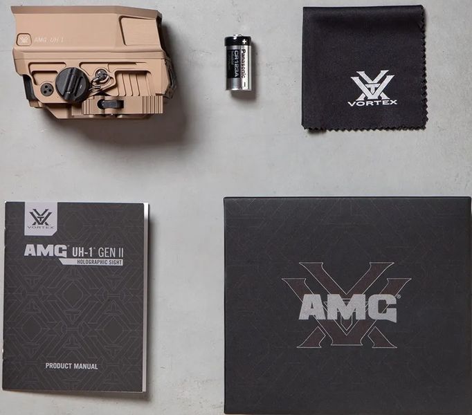 Голографічний приціл Vortex AMG UH-1 GEN II 1 MOA AMG-HS02T 23710374 фото