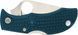 Нож Spyderco Manbug K390 FRN Dark Cyan Blue MFPK390 871437 фото 2