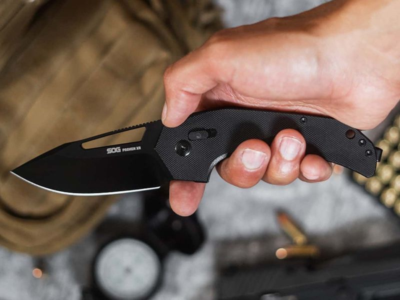 Нож SOG Prohen XR Black SOG-12-25-01-57 12580299 фото