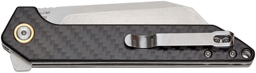 Ніж CJRB Rampart CF Black J1907-CF 27980253 фото