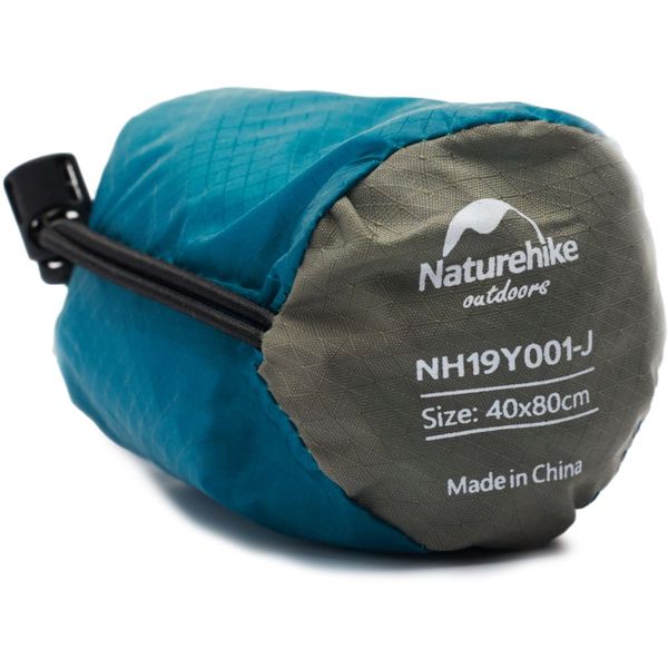 Рушник Naturehike MJ01 Ultralight NH19Y001-J, 80 см х 40 см, смарагдовий 68185 фото