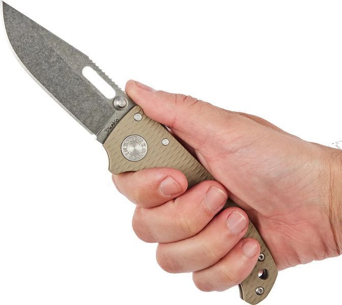 Нож Demko AD20.5 Clip Point CPM-3V G-10 Сoyote AD205-3V-CTCP 9900005 фото