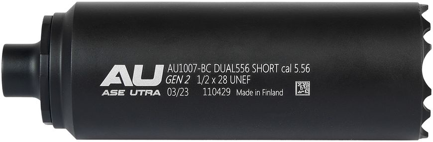 Саундмодератор Ase Utra DUAL556 калібр 223 Rem Різьба - 1/2"x28 AU1007-BC 36740500 фото