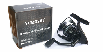 Катушка Gladiator YUMOSHI DS3000 9+1 BLACK метал шпуля 5.5:1(YUM-DS3000) Y33441067 фото
