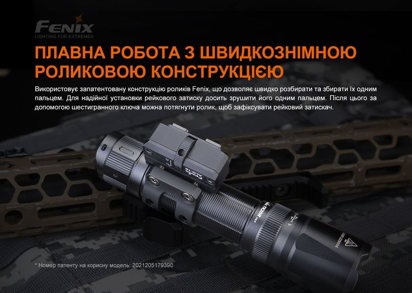 Кріплення на зброю для ліхтарів Fenix ALG-16 90161 фото