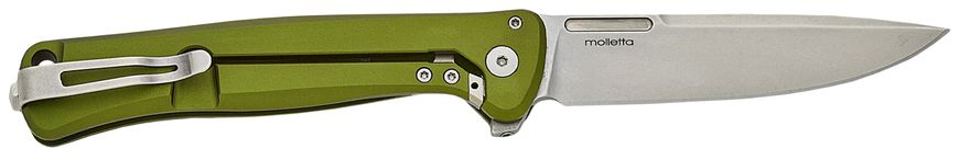 Ніж Lionsteel Skinny Aluminium SW Green SK01A GS 392148 фото