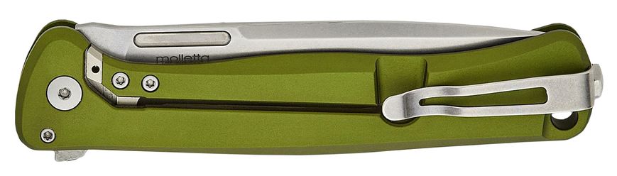 Ніж Lionsteel Skinny Aluminium SW Green SK01A GS 392148 фото