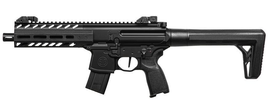 Гвинтівка пневматична Sig Sauer MPX GEN II калібр 4,5 мм Чорна AIR-MPX-177-G2-BLK 1003845 фото