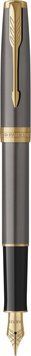 Ручка перова Parker SONNET 17 Grey Lacquer GT FP F 2213680 103682 фото