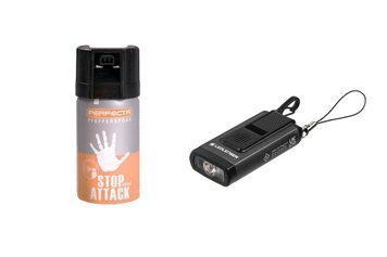 Комплект: Фонарь-брелок LedLenser K6R Safety + 2.1904 Баллончик перцовый Umarex 502580 502580 6010111 фото