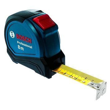 Bosch Professional (1600A01V3S) 8 м Рулетка метрична 99-00023345 фото